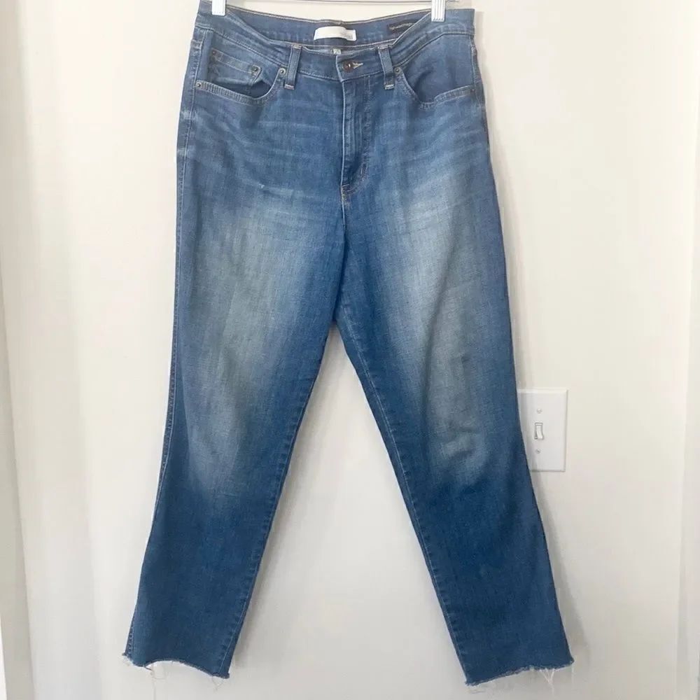 Anthropologie Ella Moss High Waist Ankle Jeans 29